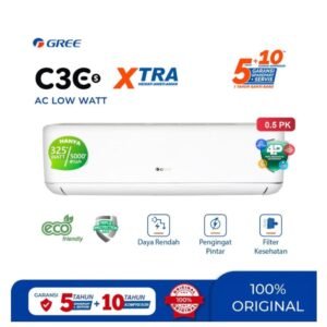 GREE AC SPLIT AIR CONDITIONER LOW WATT GWC-C3ES