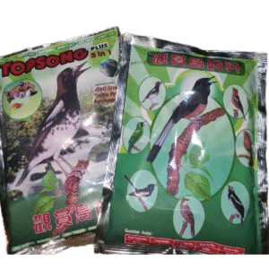 TOPSONG VOER COKLAT & HIJAU | Pakan burung berkicau