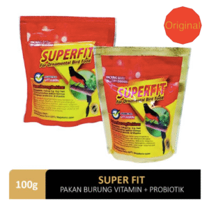 SUPERFIT RED & GOLD | voer protein tinggi | pakan burung berkicau