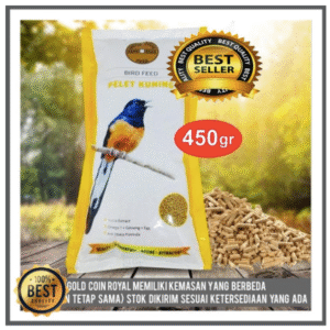 GOLD COIN KUNING | untuk murai batu | protein tinggi burung kicau
