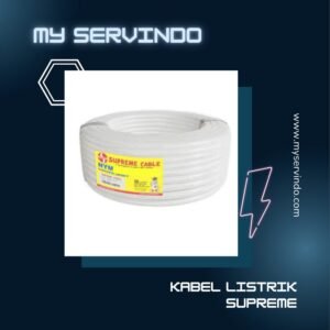 KABEL LISTRIK MERK SUPREME, 50METER